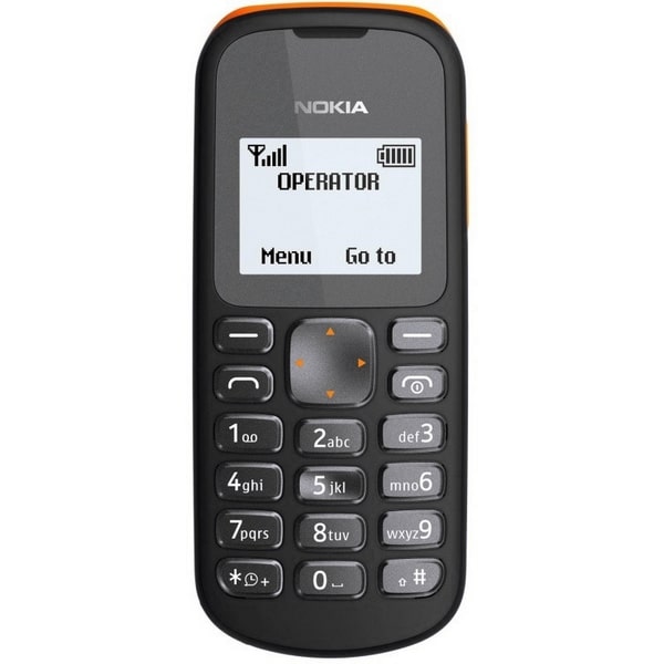 Мобильный телефон Nokia 103 черный (01742)