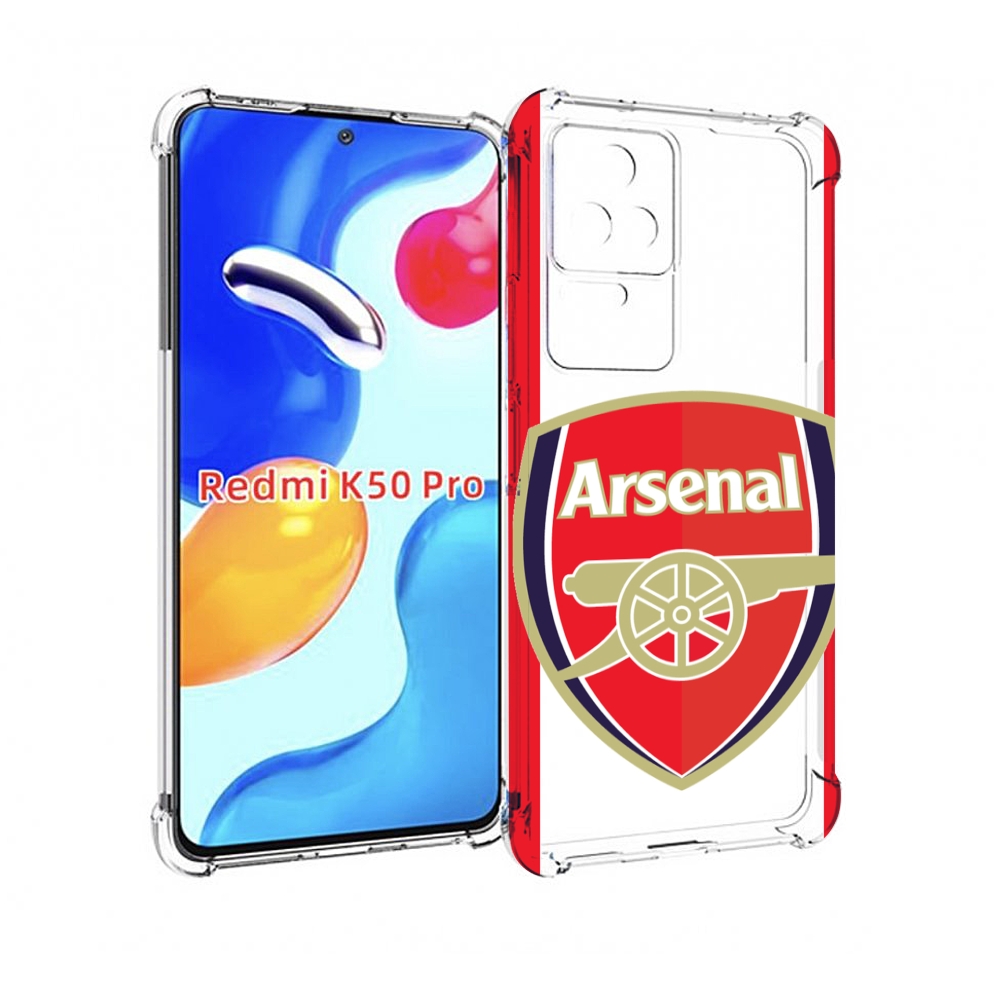 

Чехол MyPads фк арсенал лондон мужской для Xiaomi Redmi K50/K50 Pro, Прозрачный, Tocco