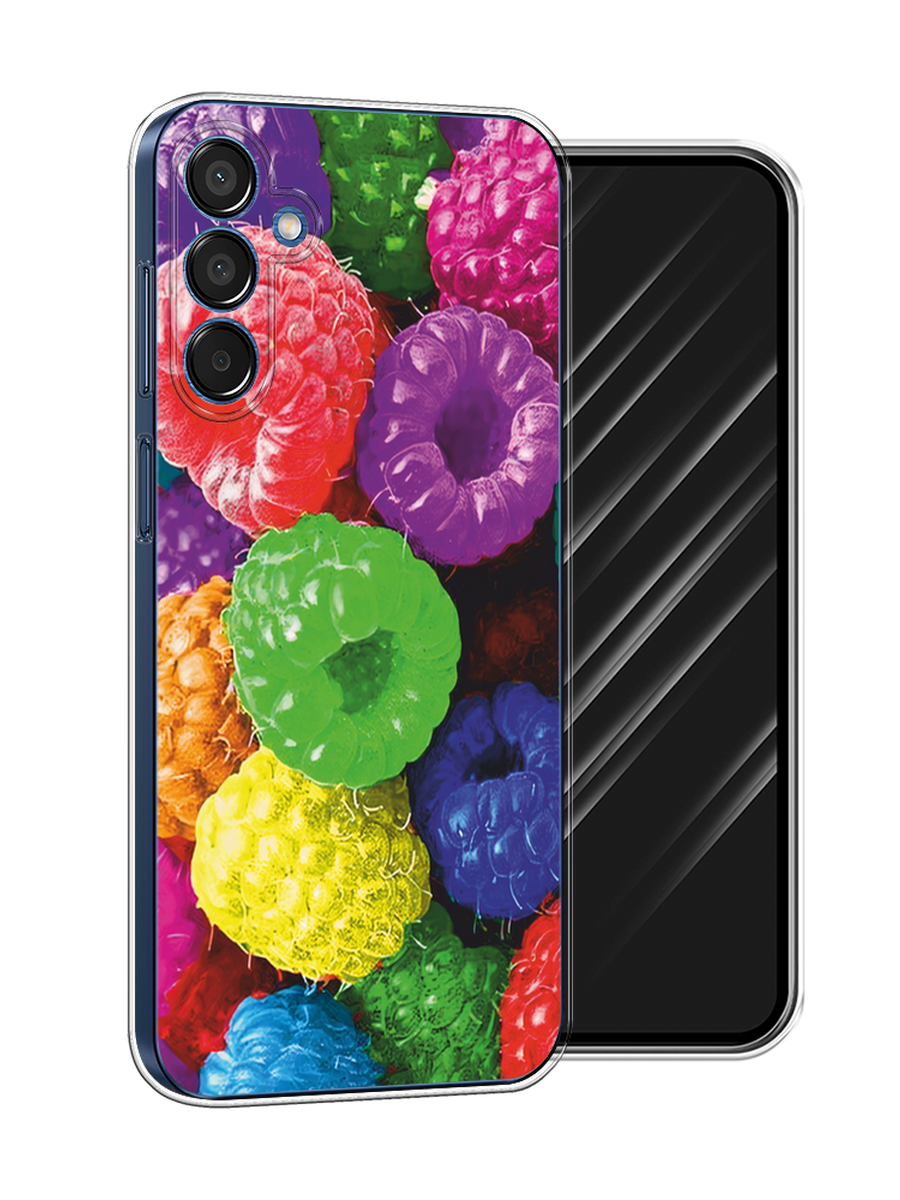 

Чехол Awog на Samsung Galaxy M15 5G "Разноцветная малина", Разноцветный, 2109550-1