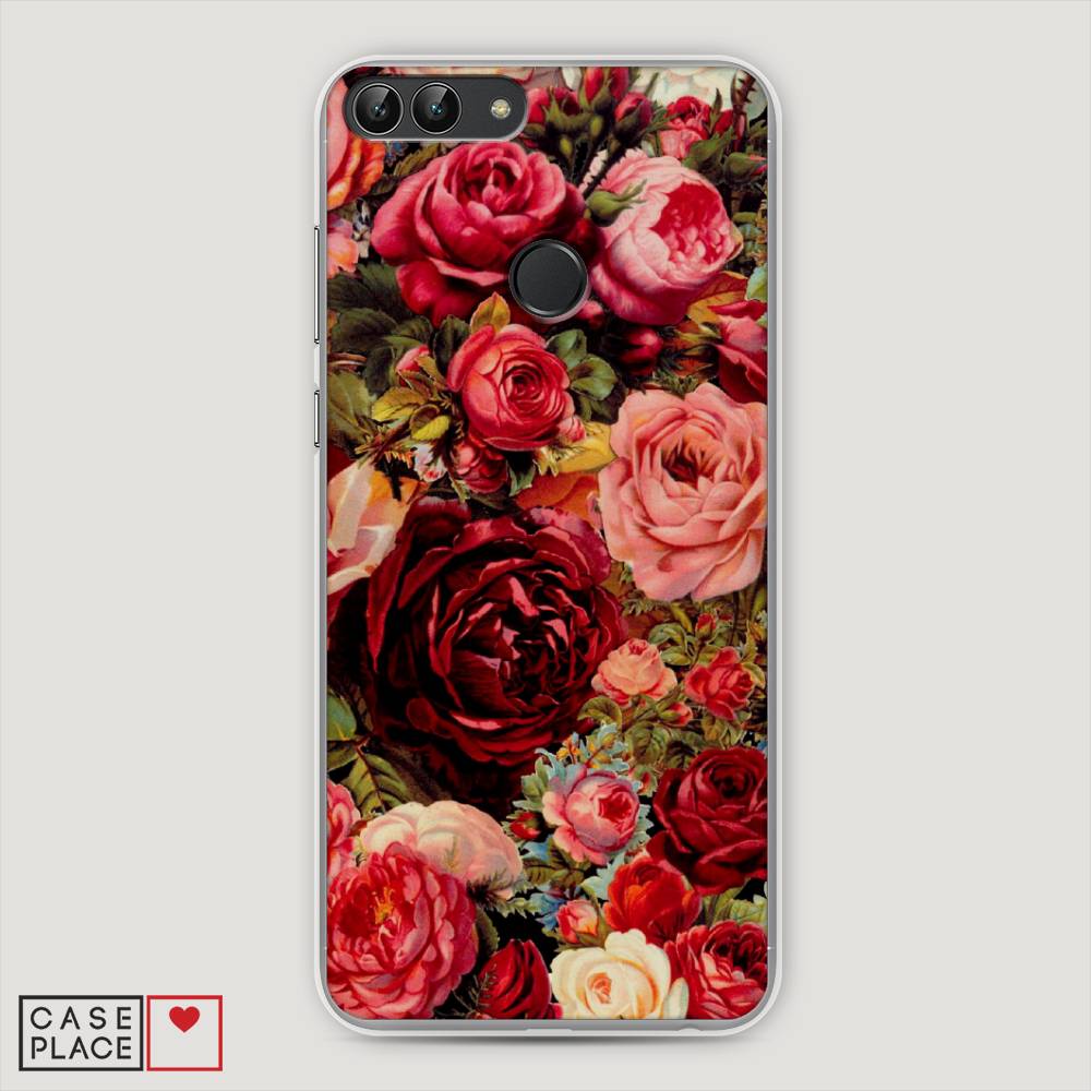 

Чехол Awog "Розы винтажные" для Huawei P Smart