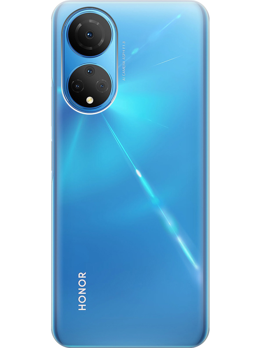 

Силиконовый чехол на Honor X7 прозрачный, 768741731
