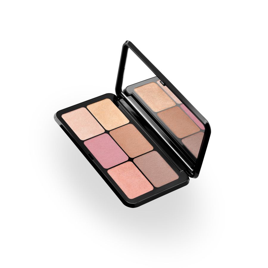 Палитра Kikocosmetics Irresistible Total Look Face Powder Palette 01 Light-Medium 7,5 г irresistible total look face powder palette палитра для создания неотразимого образа