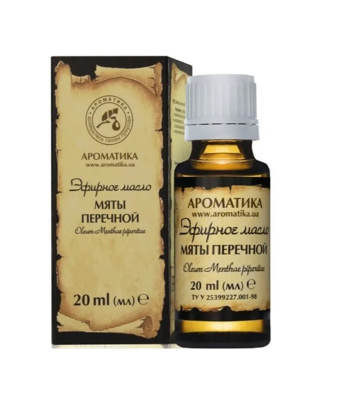 

Масло эфирное мяты перечной Ароматика 20 мл