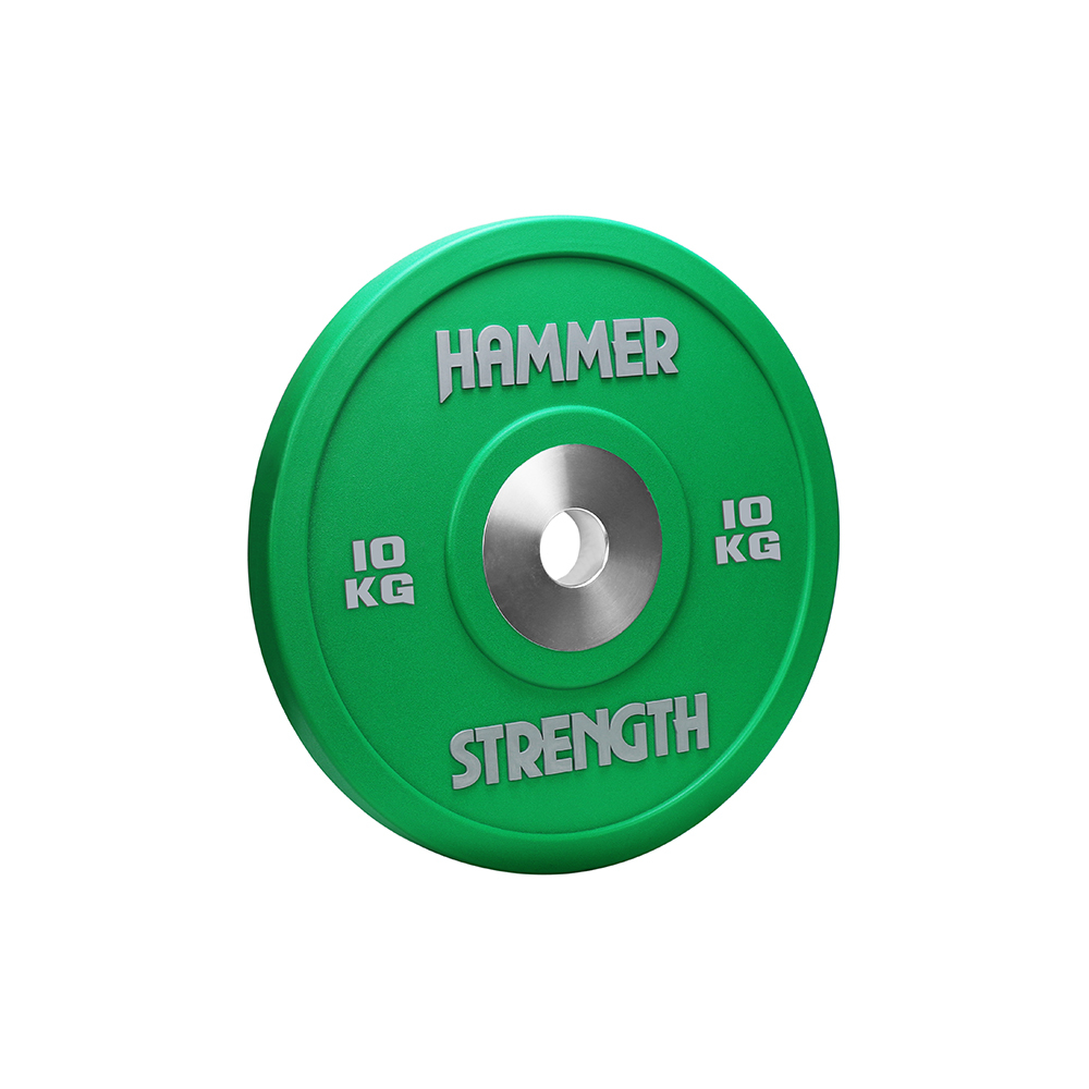 Диск для штанги HAMMER STRENGTH HS-BP-10 10 кг, 50 мм