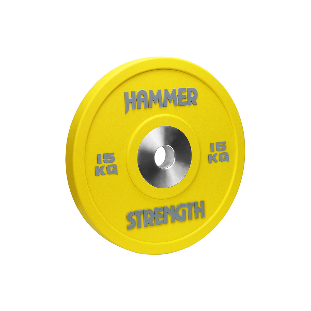 Диск для штанги HAMMER STRENGTH HS-BP-10 15 кг, 50 мм