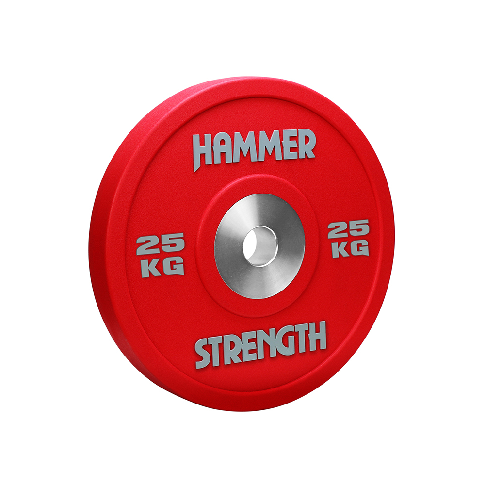Диск для штанги HAMMER STRENGTH HS-BP-10 25 кг, 50 мм