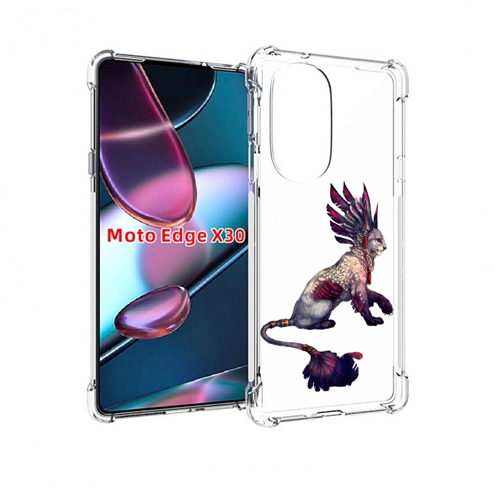 

Чехол MyPads волшебная-пума для Motorola Moto Edge X30, Прозрачный, Tocco