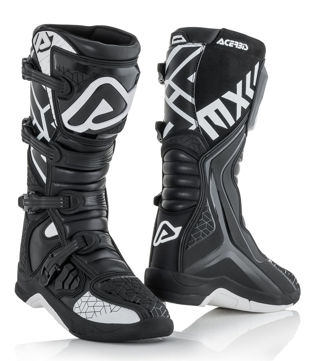 

Мотоботы кроссовые Acerbis X-TEAM Black/White (р.47), Белый;черный, X-Team
