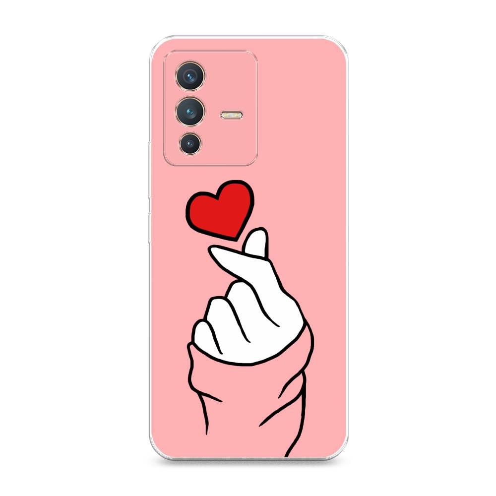 

Чехол Awog на Vivo V23 "Милое сердечко", Разноцветный, 266050-7