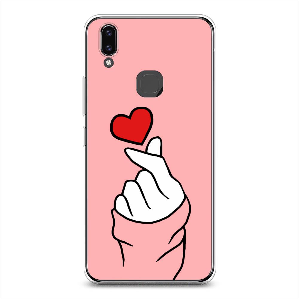 

Чехол Awog на Vivo V9/Y85 "Милое сердечко", Разноцветный, 260150-7