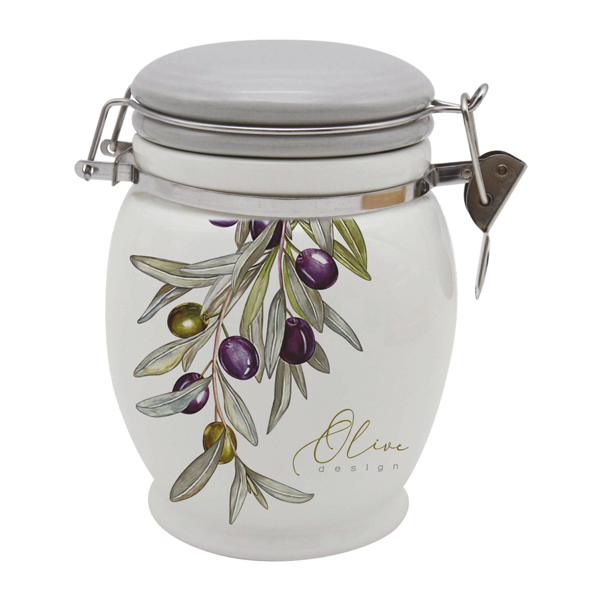 

Банка для сыпучих продуктов Royal Classics Оливки 900 мл 11,5*11,5*17,5 см