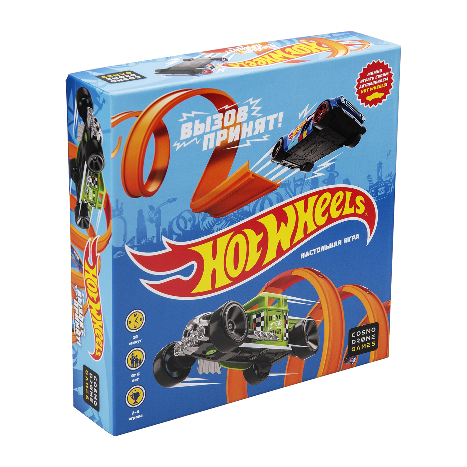 фото Настольная игра cosmodrome games hot wheels. вызов принят