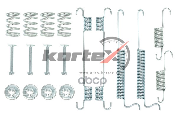 

Ремкомплект DAEWOO Matiz колодок тормозных задних KORTEX