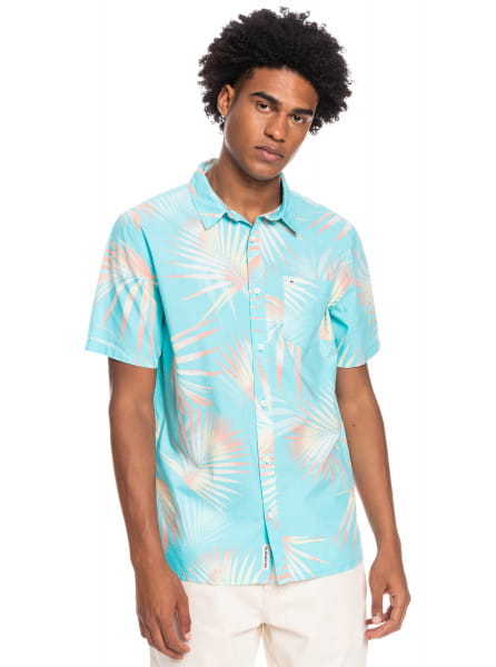 

Рубашка мужская Quiksilver EQYWT04317 голубая S, EQYWT04317
