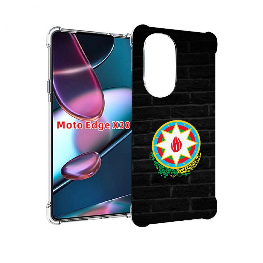

Чехол MyPads герб азербаиджана для Motorola Moto Edge X30, Прозрачный, Tocco