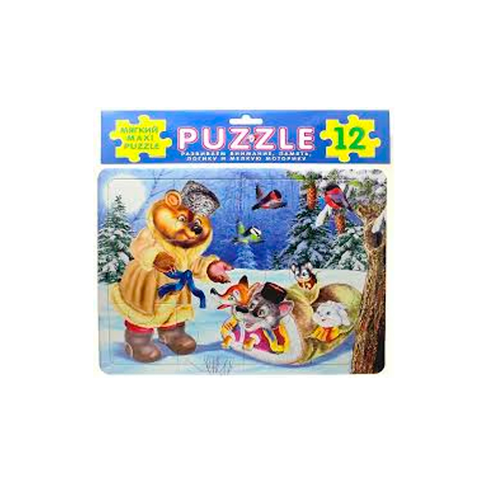 

Мягкий пазл Рукавичка 12 элементов