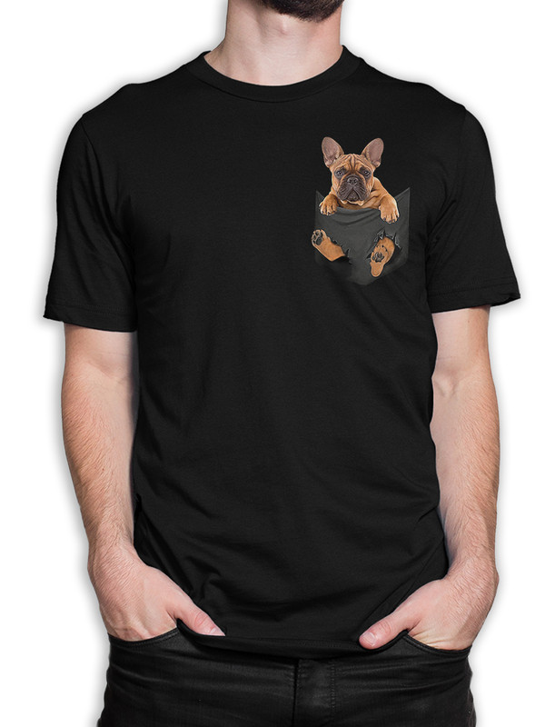 

Футболка мужская Dream Shirts Бульдог в Кармашке черная 3XL, Черный, Бульдог в Кармашке