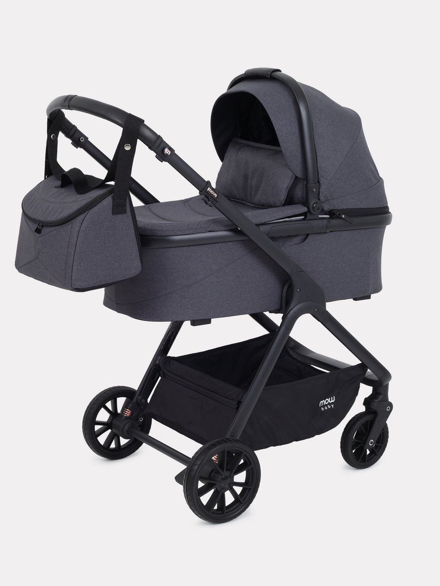 

Коляска детская MOWBaby "MOVE" MB402 2в1 Carbon (2023), Move 2023