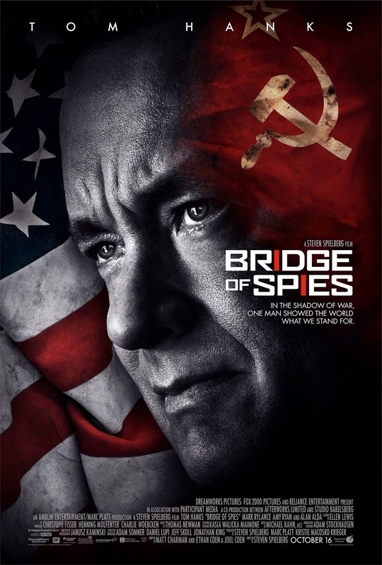 

Постер к фильму "Шпионский мост" (Bridge of Spies) Оригинальный 68,6x101,6 см