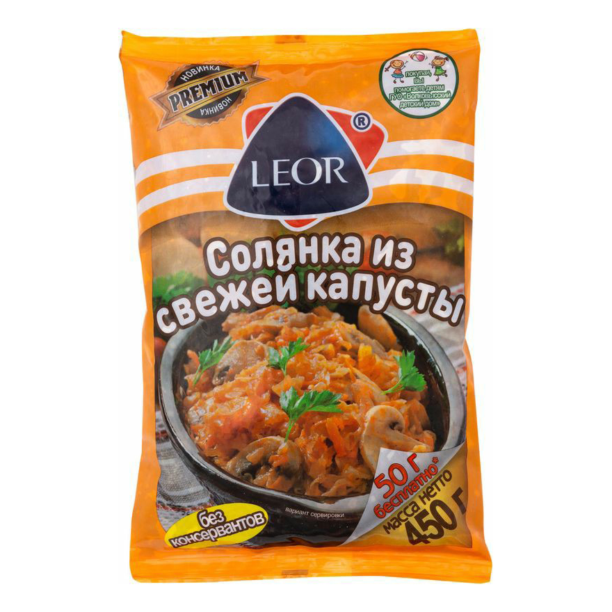 Солянка Leor из свежей капусты 450 г