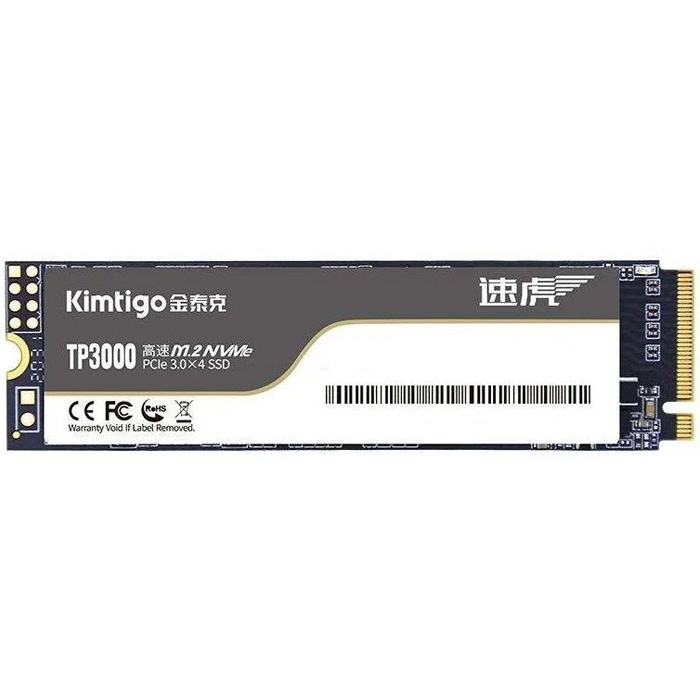 

SSD накопитель Kimtigo TP-3000 M.2 2280 256 ГБ K256P3M28TP3000, TP-3000