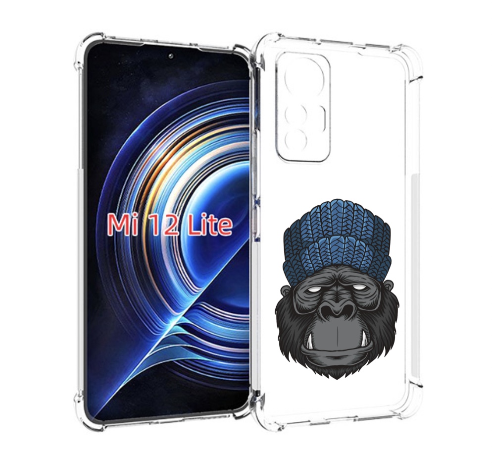 

Чехол MyPads Горила для Xiaomi 12 Lite, Прозрачный, Tocco