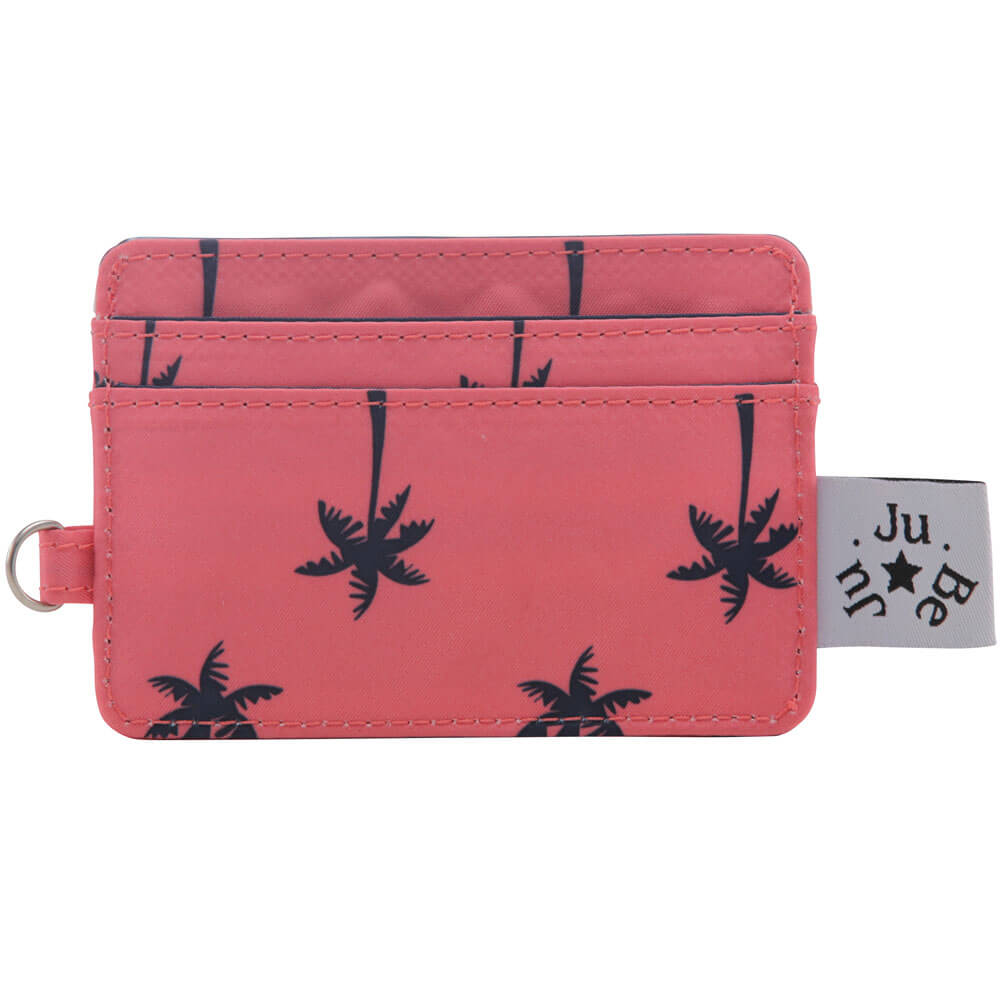 

Визитница женская JuJuBe Charged Palm Beach красная, Charged Palm Beach