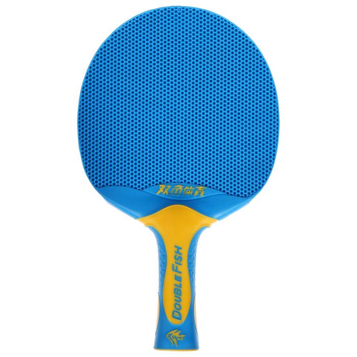 фото Ракетка для настольного тенниса double fish v1 series plastik (blue)