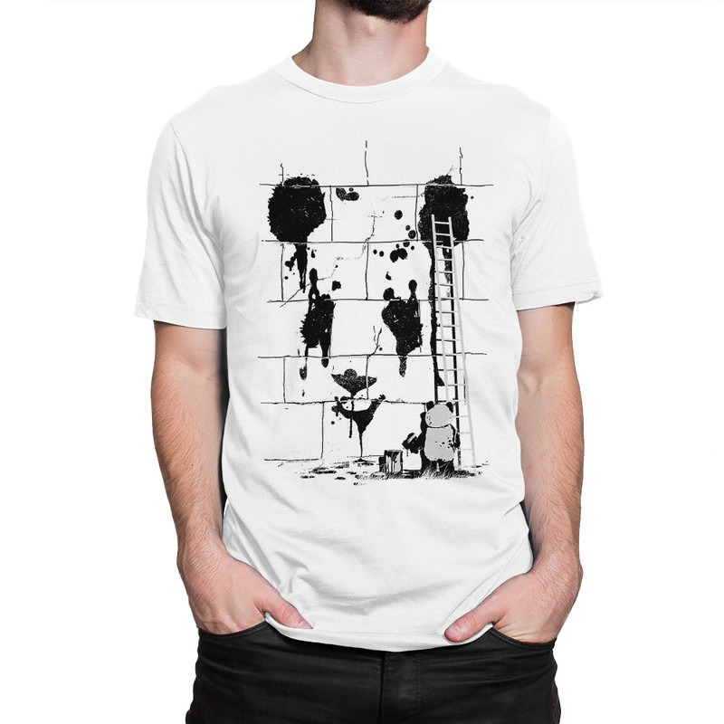 

Футболка мужская Dream Shirts Граффити Панда белая XL, Белый, Граффити Панда