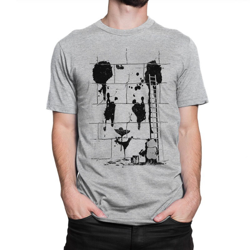 

Футболка мужская Dream Shirts Граффити Панда серая 2XL, Серый, Граффити Панда
