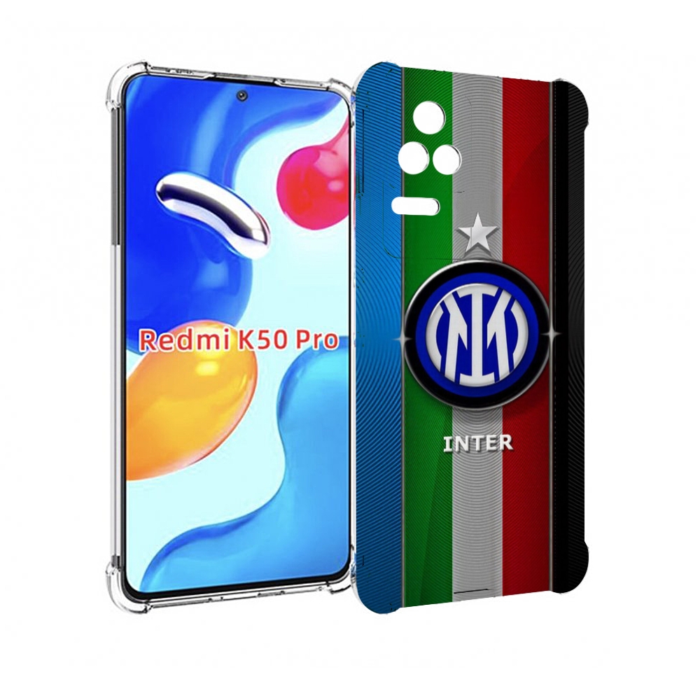 

Чехол MyPads фк интер милан для Xiaomi Redmi K50 / K50 Pro, Прозрачный, Tocco