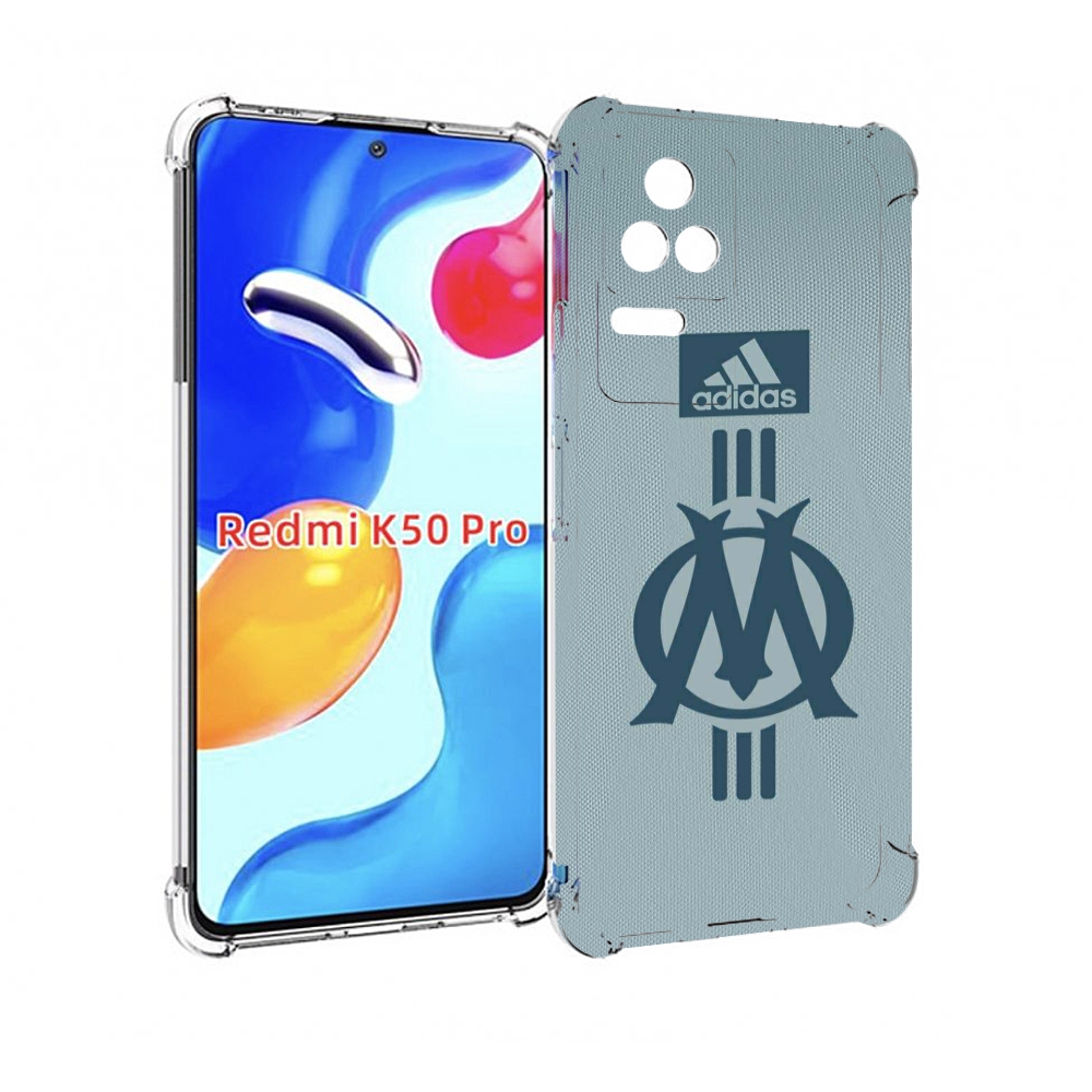 

Чехол MyPads фк марсель для Xiaomi Redmi K50 / K50 Pro, Прозрачный, Tocco