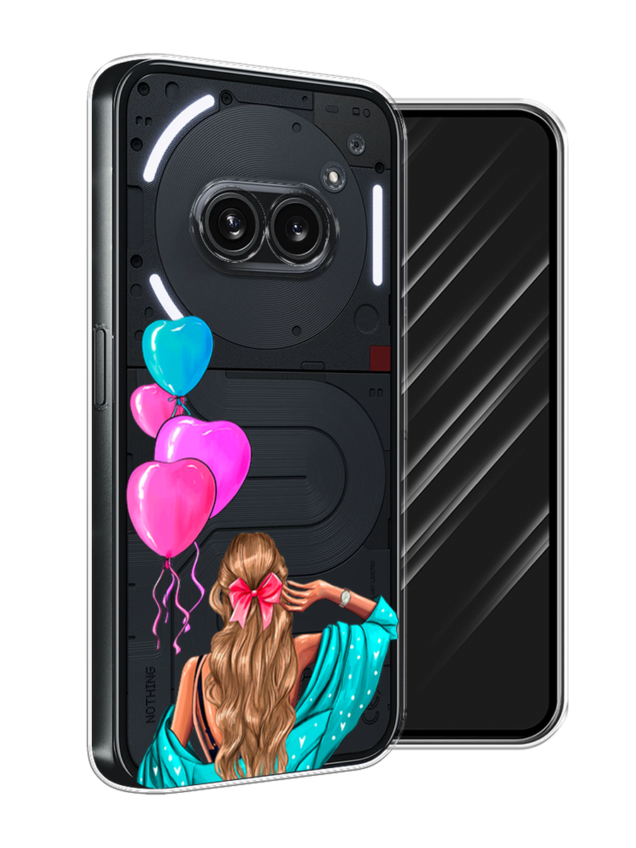 

Чехол Awog на Nothing Phone 2a "День Рождения", Голубой;розовый;бежевый, 3300350-1