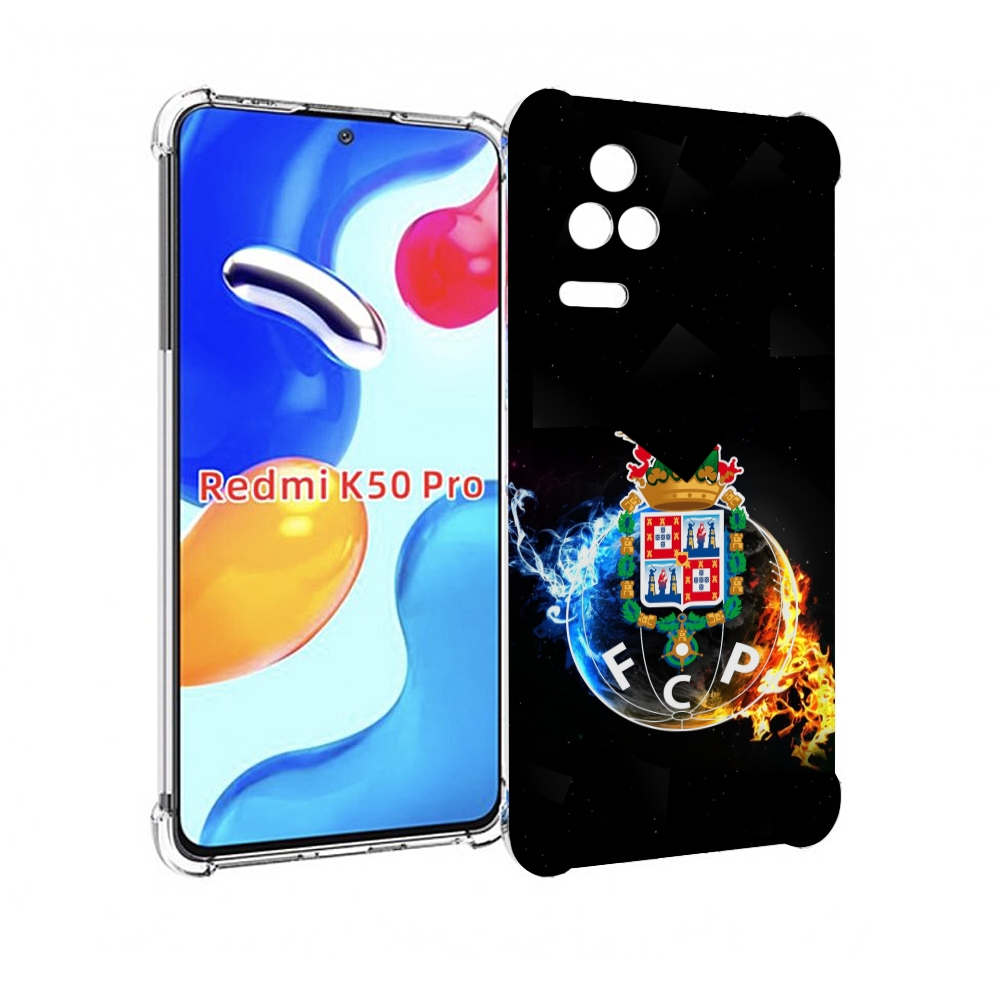 

Чехол MyPads фк порту для Xiaomi Redmi K50 / K50 Pro, Прозрачный, Tocco