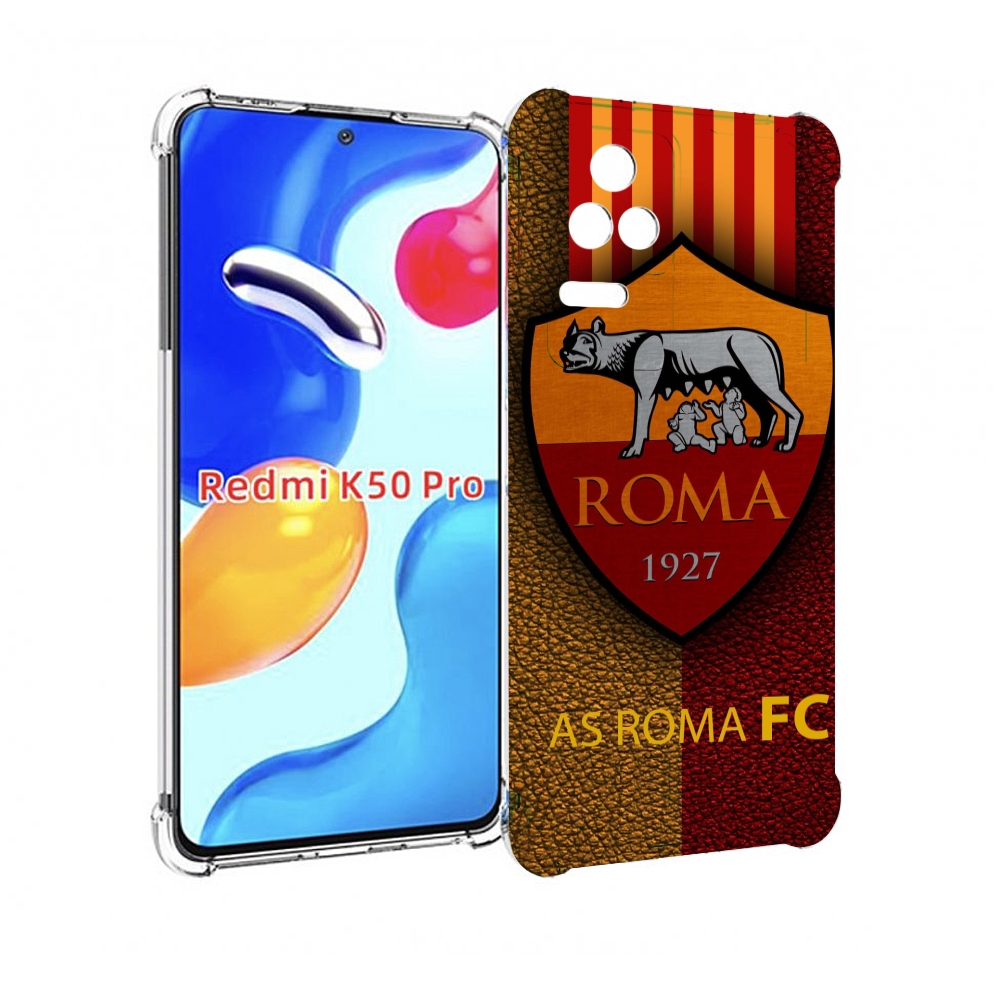 

Чехол MyPads фк рома для Xiaomi Redmi K50 / K50 Pro, Прозрачный, Tocco