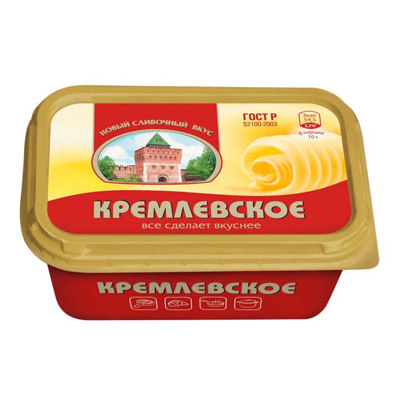 фото Спред кремлевское растительно-жировой жир. 60 % 450 г пл/ванна нмжк россия