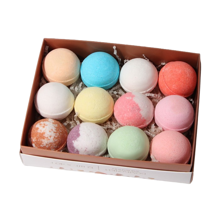 

Набор бомбочек для ванны Bath bomb, 12 шт х 40 г, Relax time