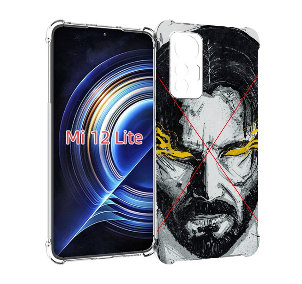 

Чехол MyPads Джон-Уик для Xiaomi 12 Lite, Прозрачный, Tocco
