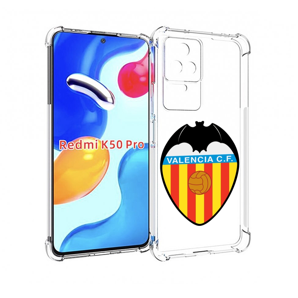 

Чехол MyPads фк-валенсия-2 для Xiaomi Redmi K50 / K50 Pro, Прозрачный, Tocco