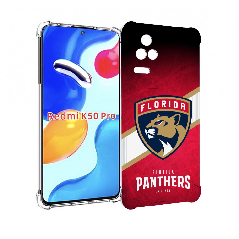 

Чехол MyPads флорида пантерс для Xiaomi Redmi K50 / K50 Pro, Прозрачный, Tocco