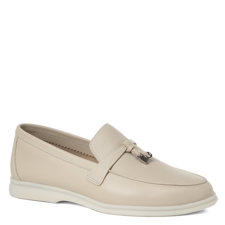 

Лоферы женские Tendance 432055-13A-W-G бежевые 35 EU, 432055-13A-W-G