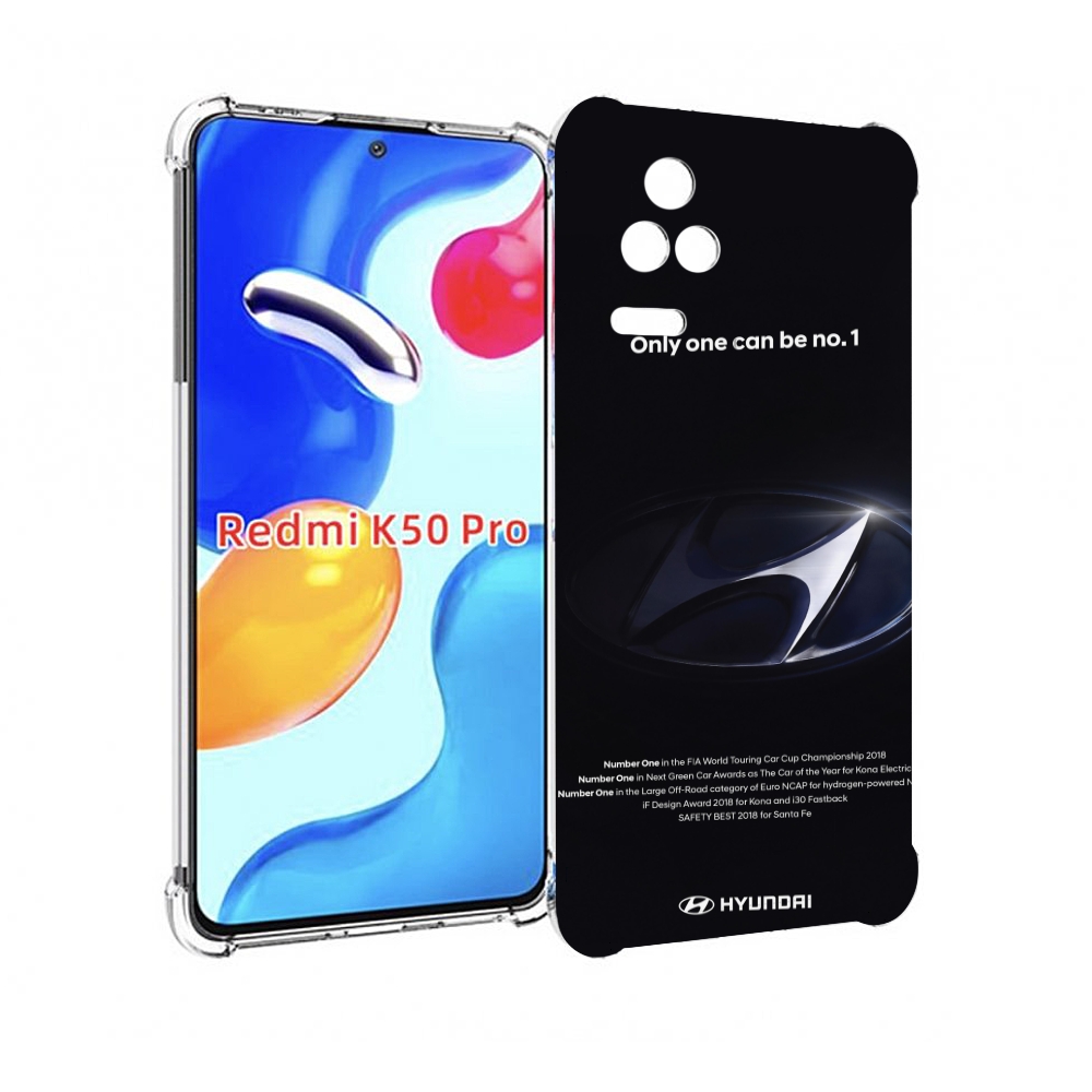

Чехол MyPads hyundai 3 для Xiaomi Redmi K50 / K50 Pro, Прозрачный, Tocco
