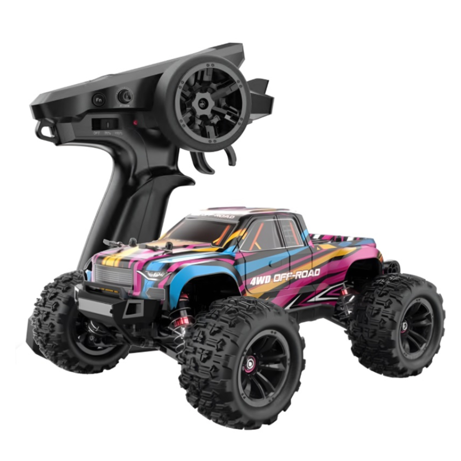 Радиоуправляемый монстр MJX Hyper Go Brushless 4WD RTR масштаб 116 24G - MJX-16209 9303₽