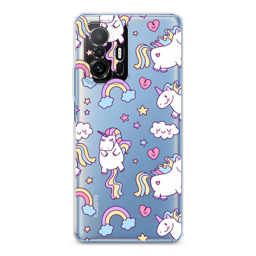 

Силиконовый чехол "Sweet unicorns dreams" на Xiaomi Mi 11T Pro, Sweet unicorns dreams