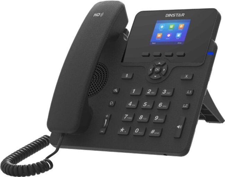 

IP-телефон DINSTAR черный (C62G)
