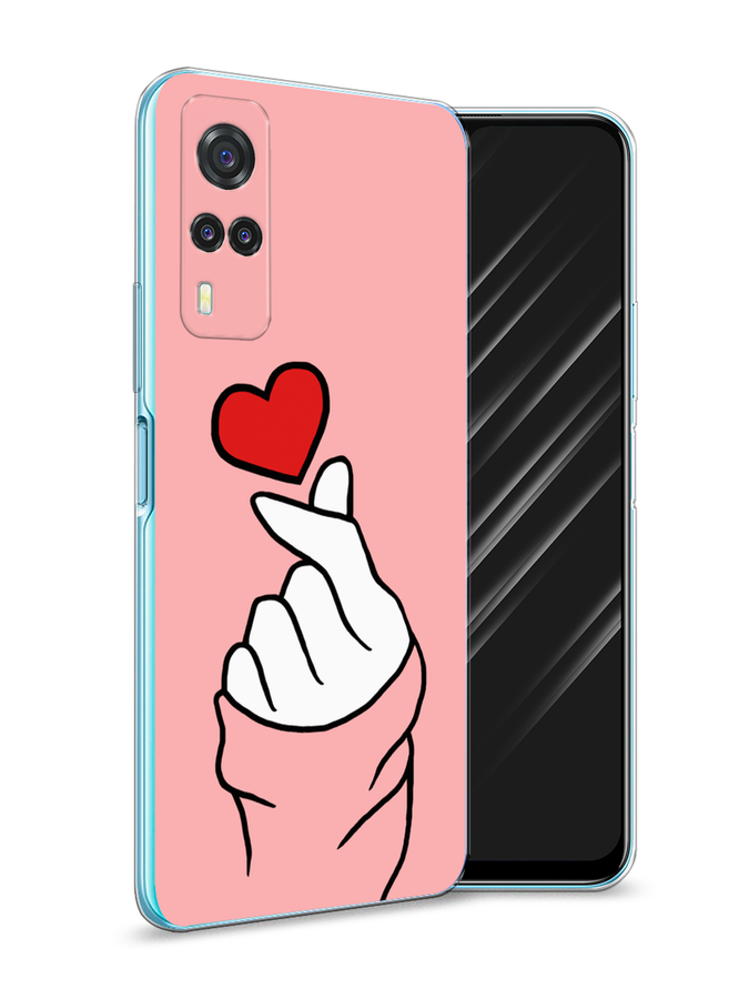 

Чехол Awog на Vivo Y31/Y53s 4G "Милое сердечко", Разноцветный, 263750-7