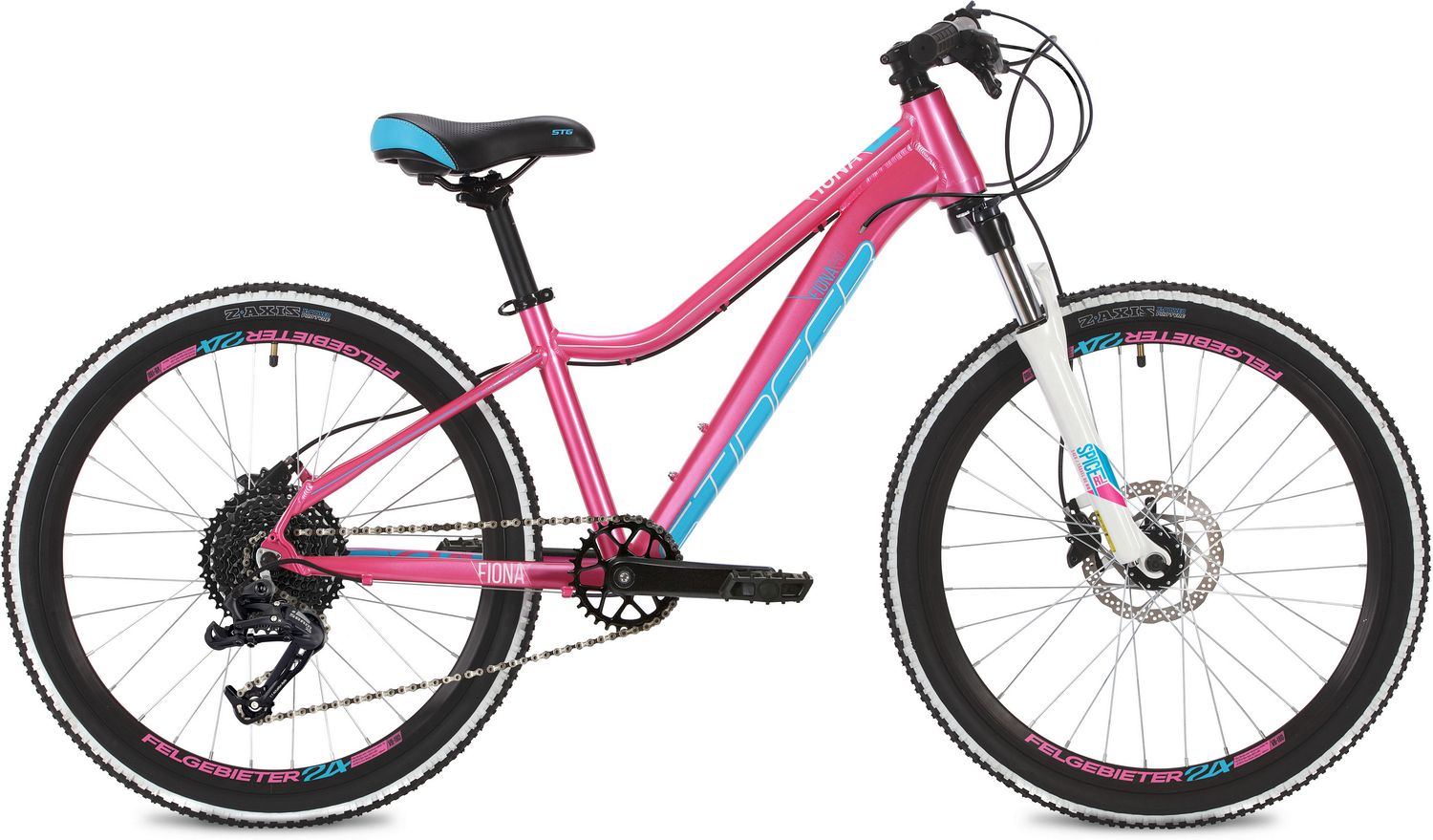 

Велосипед STINGER 24" FIONA PRO (12, розовый)