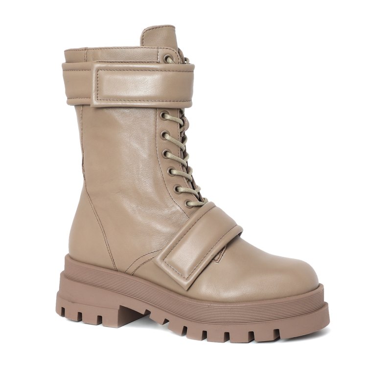 

Полусапоги женские Tamaris 1-1-25877-29 бежевые 39 EU, Бежевый, 1-1-25877-29