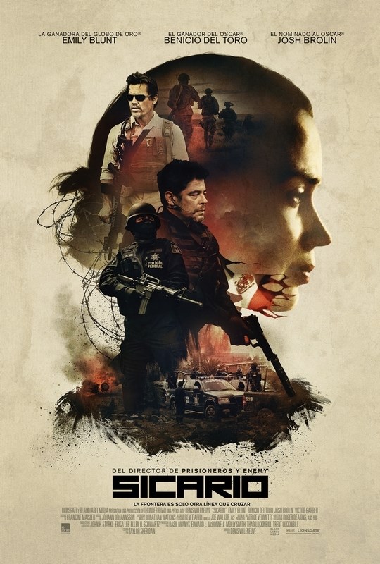 

Постер к фильму "Убийца" (Sicario) A3