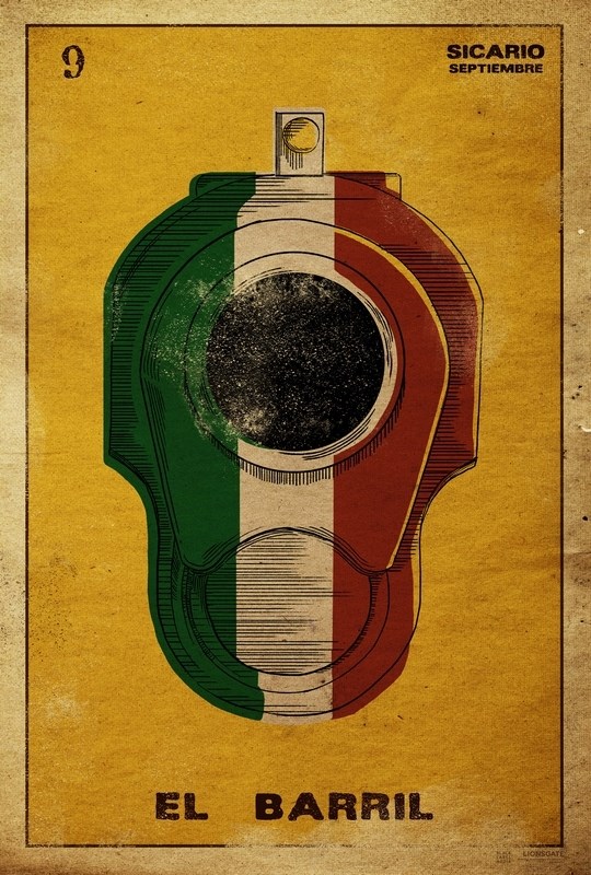 

Постер к фильму "Убийца" (Sicario) 50x70 см